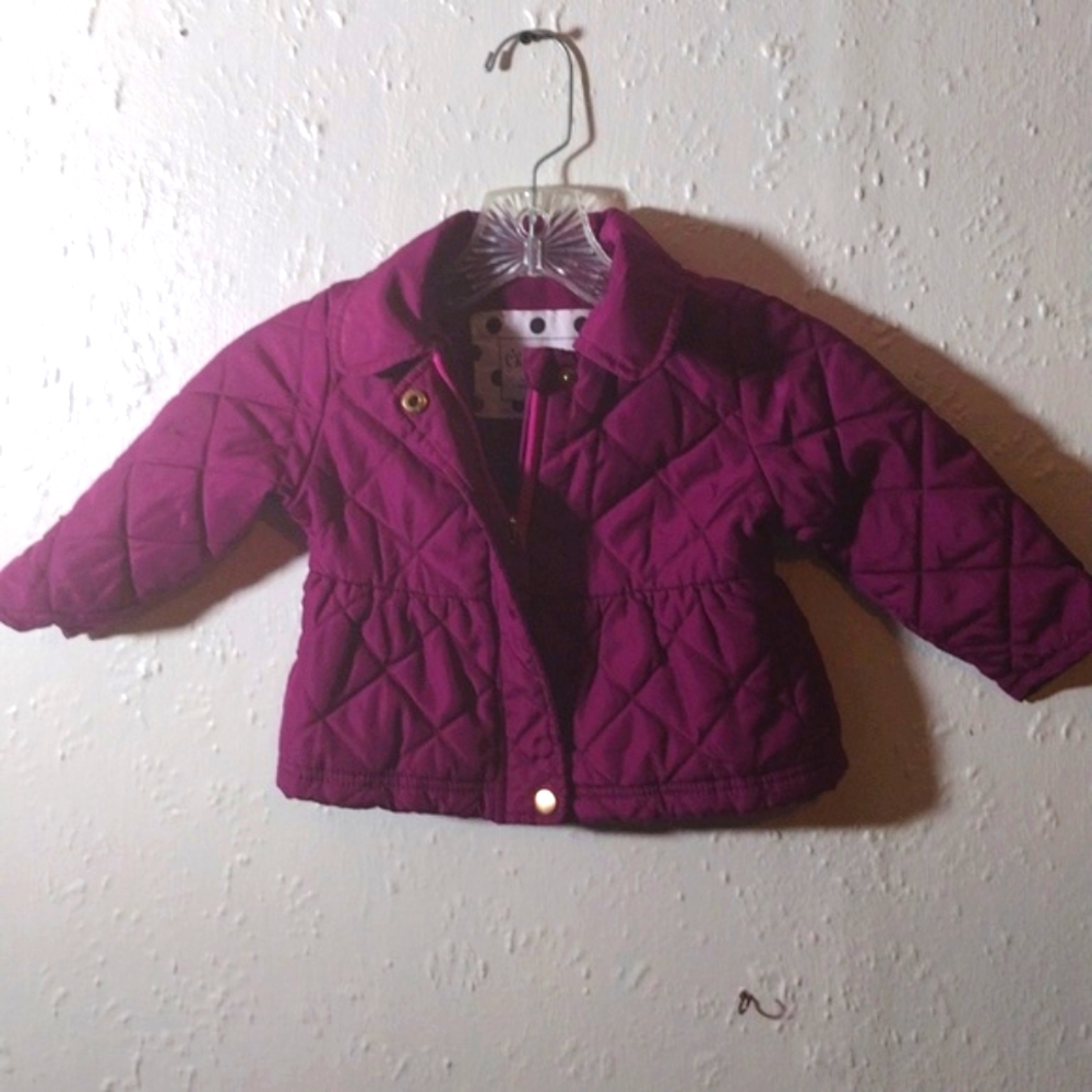 Cherokee,Size 12 Mon.,Purple, diamond quilted Jacket